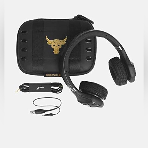 JBL Under Armour Sport Wireless On-Ear Headphone THE ROCK EDITION - Used - Picture 6 of 9